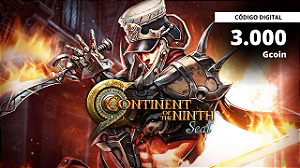 Cash Continent of the Ninth Seal 3.000 Gcoin - Código Digital